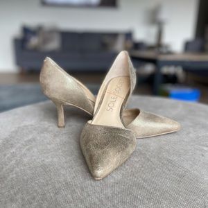 Like new Sole Society gold d’orsay heels - 7